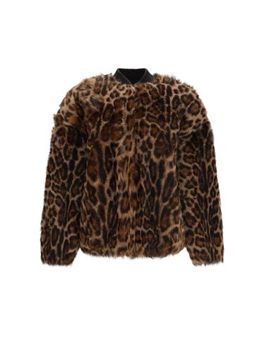 [해외직구][K68]ARMA 130L26608702 LEOPARD 여성 자켓 베스트 봄버 파카 베스트 블레이저 Violet Toscana Brissa animal print Jacket