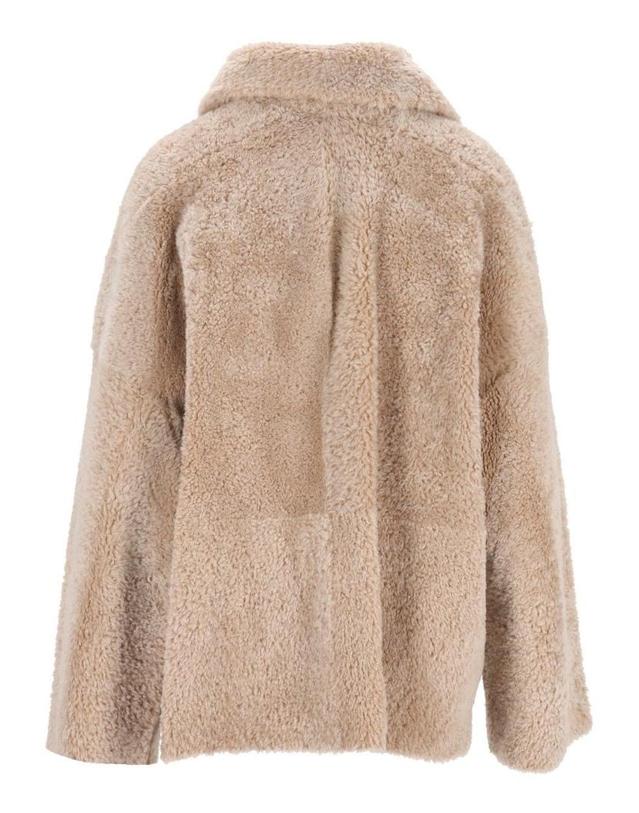 아르마 [해외직구][A94]ARMA 110L26607402SAND 여성 무스탕 퍼자켓 ARMA ARMA Isabella Reversible Coat 착용컷