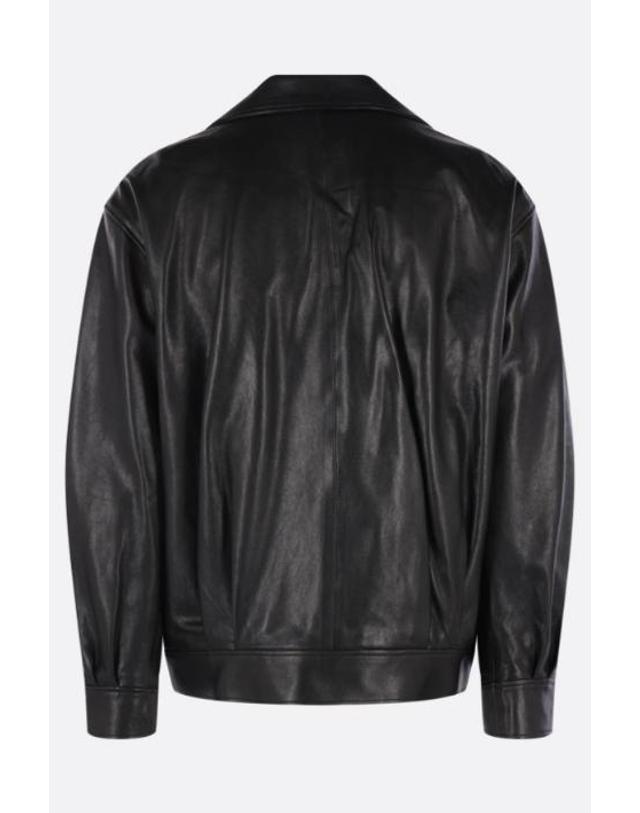 아르마 [해외직구][E32]ARMA 010G26606105BLACK 남성 자켓 ARMA Paulo jacket in nappa 착용컷