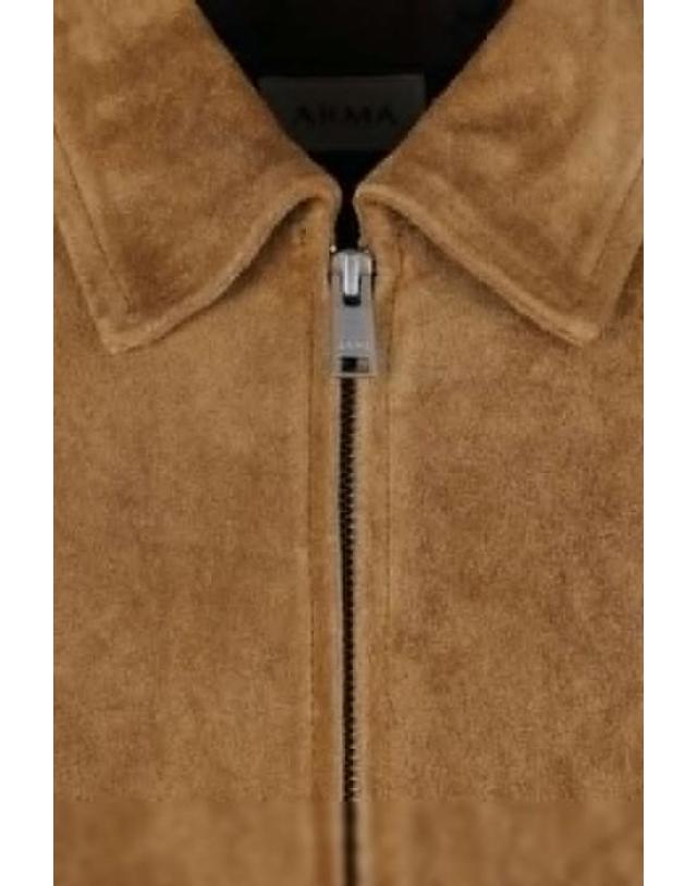 아르마 [해외직구][E32]ARMA 003G26602905OLIVE 남성 자켓 ARMA Maddox jacket in suede 착용컷