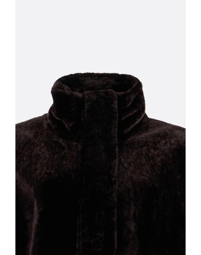 아르마 [해외직구][E32]ARMA 133L26605302COFFEEBEAN 여성 퍼 시어링자켓 무스탕 ARMA Paula jacket in shearling 착용컷