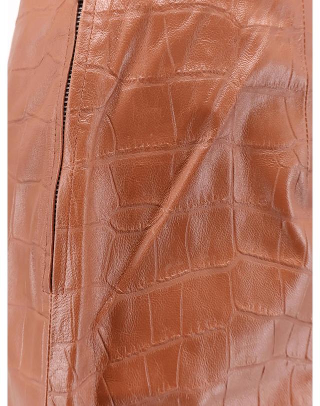 아르마 [해외직구][N85]ARMA 031L266060 여성 스커트 치마 여성하의 ARMA Python print skirt 착용컷