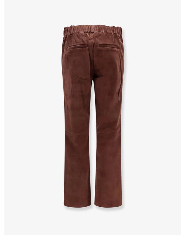 아르마 [해외직구][N85]ARMA 002L266007 여성 트라우저 바지 팬츠 면바지 ARMA Stretch suede trousers 착용컷