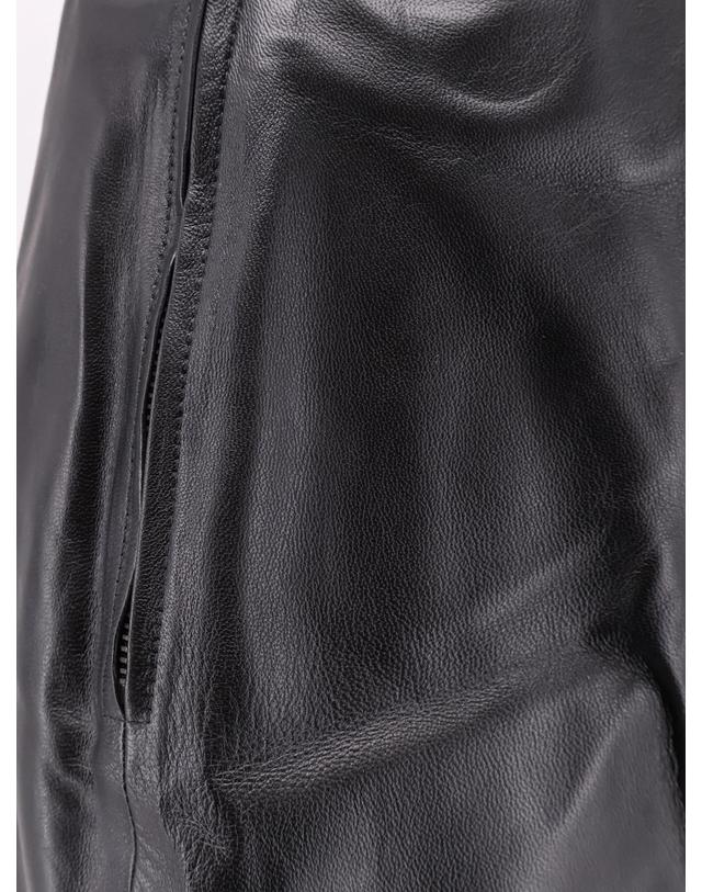 아르마 [해외직구][N85]ARMA 003L266012 여성 스커트 치마 여성하의 ARMA Leather skirt 착용컷