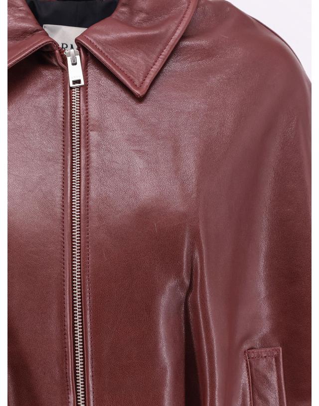 아르마 [해외직구][N85]ARMA 010L266054 여성 자켓 블레이저 코트 패딩 ARMA Bina leather sleeveless jacket 착용컷