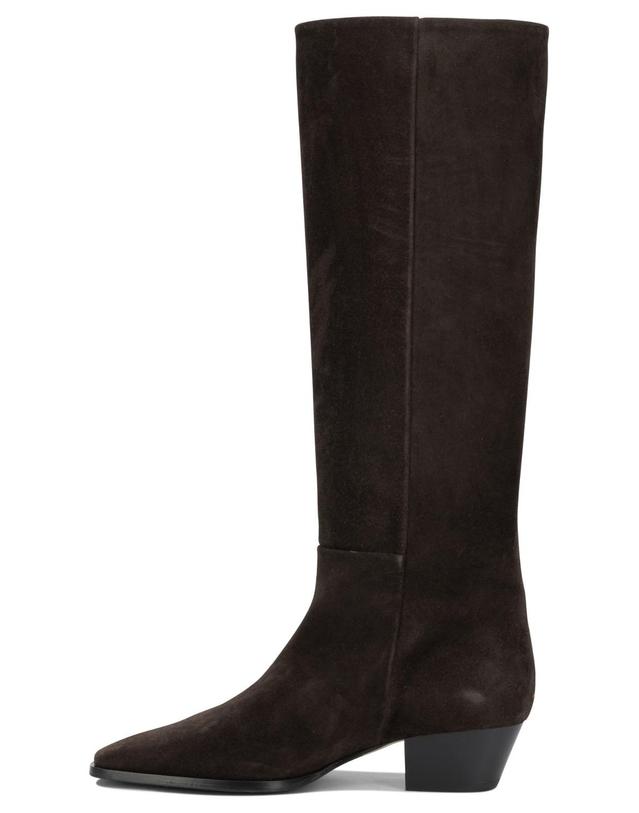 에이디 [해외직구][V90]에이디 MEDEACOW SUEDE LEATHERMOKA 여성 부츠 앵클부츠 Medea Knee High Boots 착용컷