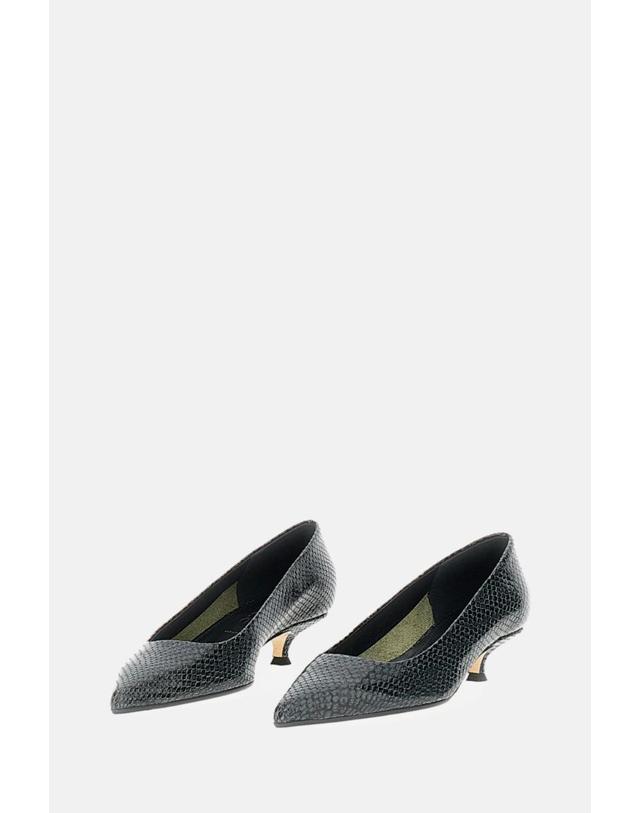 에이디 [해외직구][G95]에이디 A11PU0667073030226MOSS 여성 펌프스 슬링백 하이힐 스트랩힐 DECOLLETE CARI SNAKE PRINT 착용컷