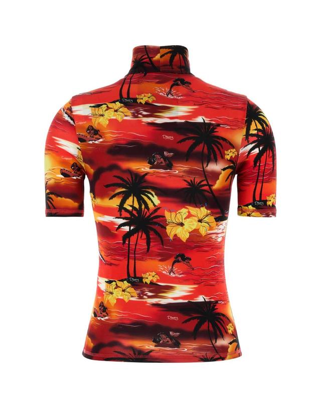 코페르니 [해외직구][X45]코페르니 DJS20BISF5032 PRIREDTRO 여성 티셔츠 민소매 탑 나시 Printed stretch viscose Coperni X Disney t shirt 착용컷