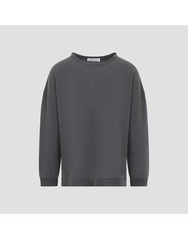 [해외직구][D14]아워레가시 M2266SW WASHED BLACK 남성 맨투맨 후드 스웨트셔츠 집업 Our Legacy Slack Sweatshirt