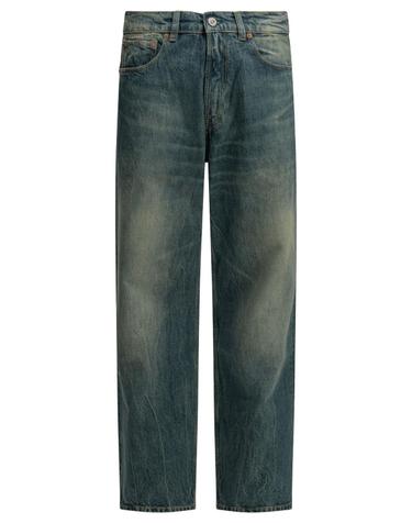 [해외직구][V90]아워레가시 M4265TRIRIVER BLUE 남성 데님 청바지 진 Third Cut Straight Leg Jeans