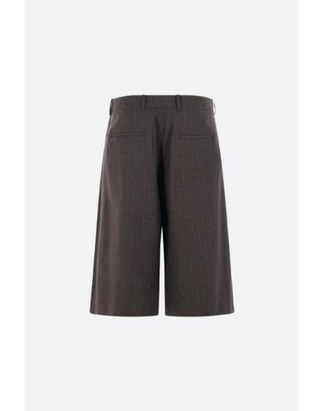 아워 레가시 [해외직구][E32]아워레가시 M4264SPSM 남성 반바지 버뮤다팬츠 OUR LEGACY Split bermuda shorts in cotton and wool 착용컷
