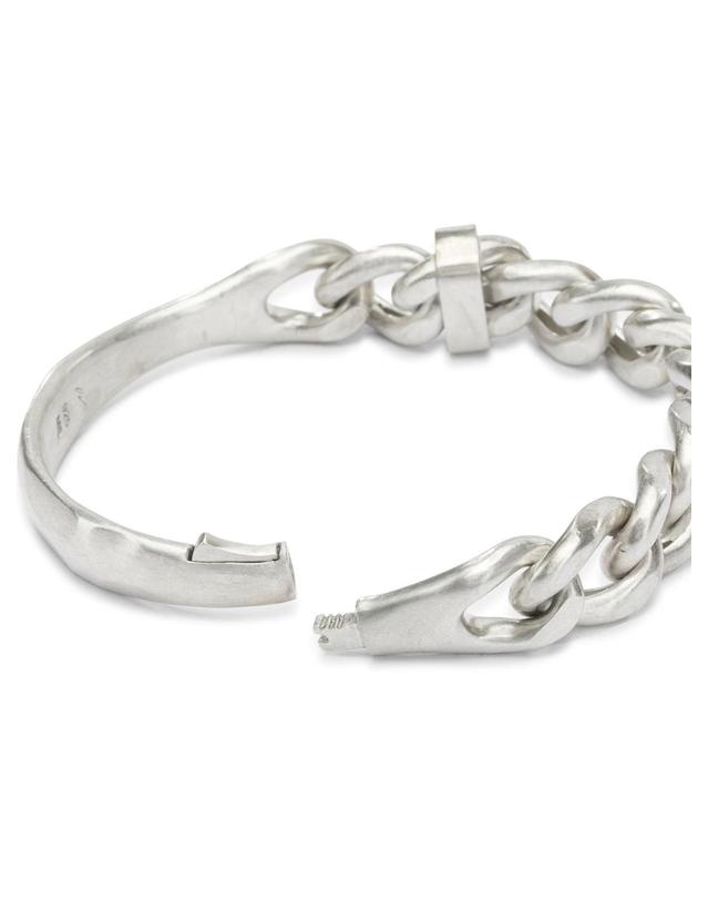 아워 레가시 [해외직구][V90]아워레가시 A4268SSTSILVER 남성 팔찌 반지 목걸이 악세서리 Soft and Solid Bracelet 착용컷