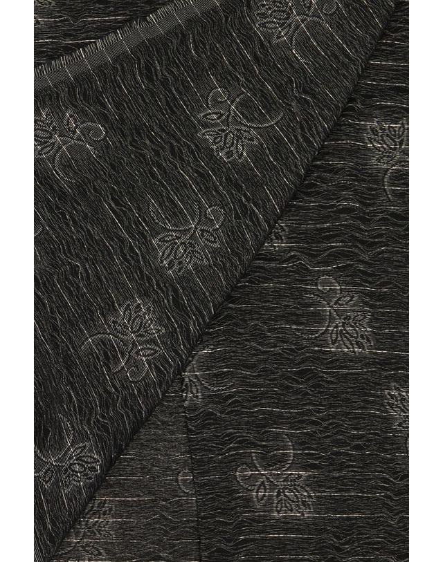 아워 레가시 [해외직구][W63]아워레가시 A4268OB BLACK 남성 머플러 스카프 숄 Sciarpa Ornate in misto modal ricamato 착용컷
