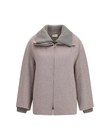 [해외직구][K68]PAROSH D431906I 064 여성 자켓 베스트 봄버 파카 베스트 블레이저 Double wool and quilted Jacket