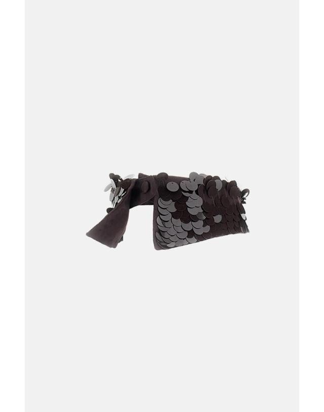 패로슈 [해외직구][G95]Parosh D000598GIPSYB008 여성 스카프 목도리 머플러 방도 패션소품 SEQUINS COLLAR 착용컷