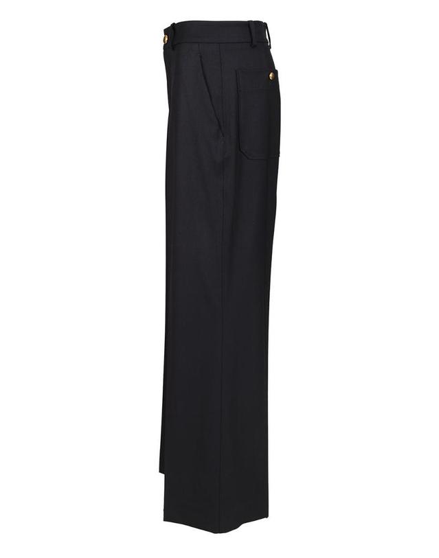 패로슈 [해외직구][A94]PAROSH D232490GLILIUXY25012 여성 팬츠 트라우저 바지 PAROSH P A R O S H Wide Leg Trousers 착용컷
