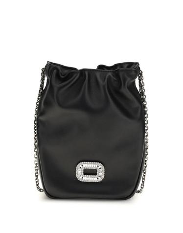 [해외직구][K68]로저비비에 RBWABDK0000YDR B999 여성 숄더백 버킷백 탑핸들백 호보백 Nano Pilgrim Bucket Bag
