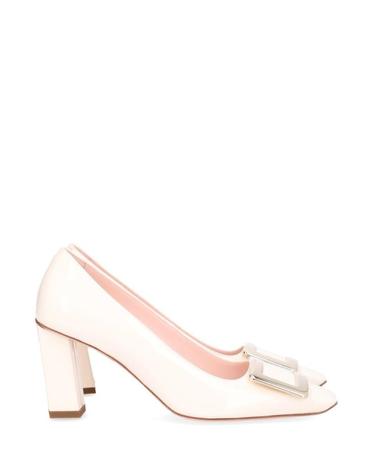 [해외직구][A94]로저비비에 RVW71300920D1PC019 여성 펌프스 슬링백 하이힐 ROGER VIVIER ROGER VIVIER Belle Vivier Patent Pumps