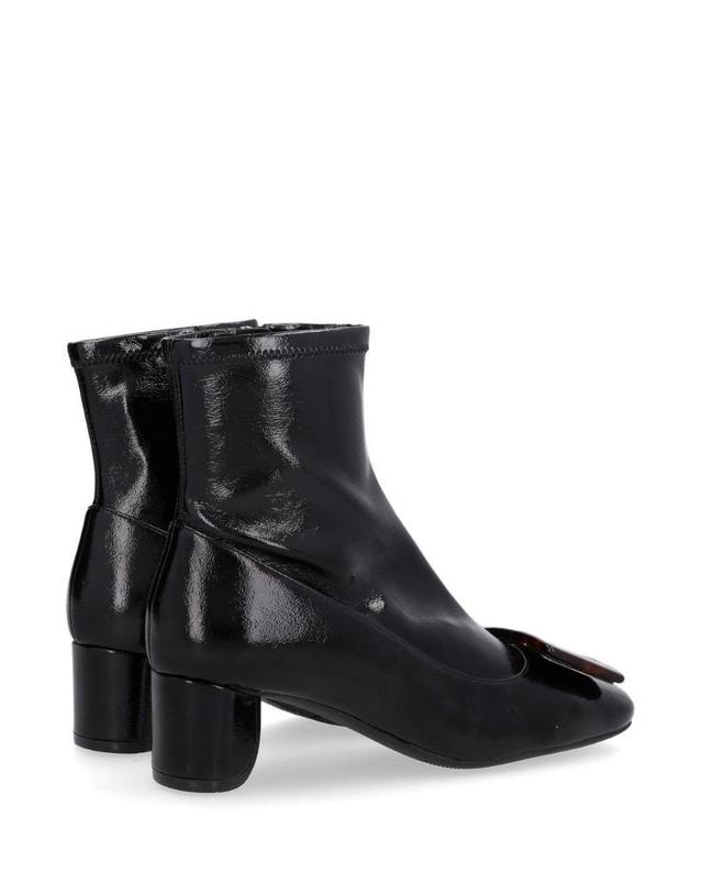 로저 비비에 [해외직구][A94]로저비비에 RVW76145670VNQB999 여성 부츠 ROGER VIVIER ROGER VIVIER U Look Ankle Boots 착용컷