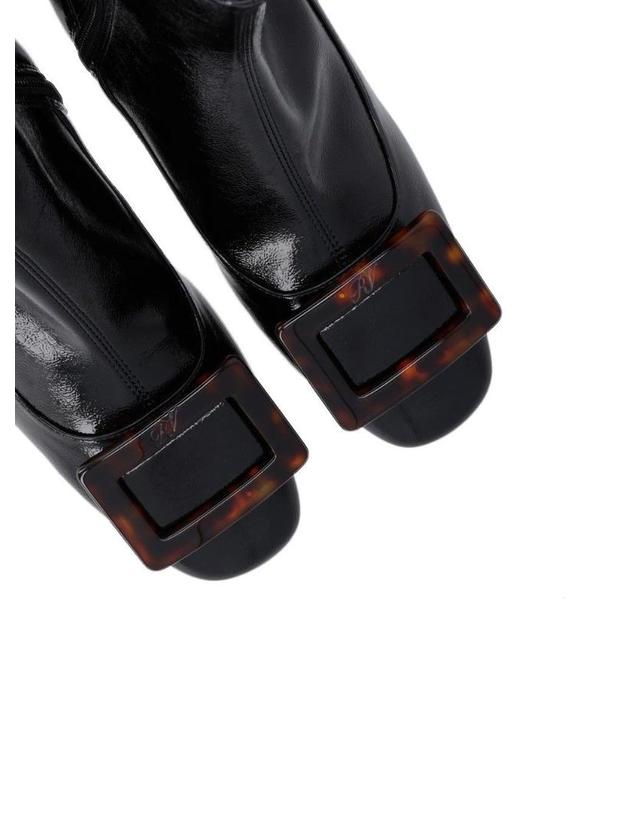 로저 비비에 [해외직구][A94]로저비비에 RVW76145670VNQB999 여성 부츠 ROGER VIVIER ROGER VIVIER U Look Ankle Boots 착용컷