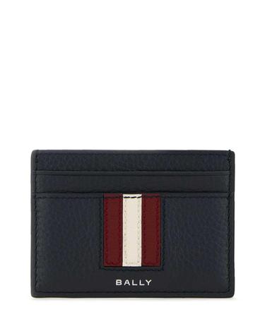 [해외직구][X45]발리 MLB01SVT434 I5T9P 남성 반지갑 장지갑 카드지갑 머니클립 Blue leather card holder