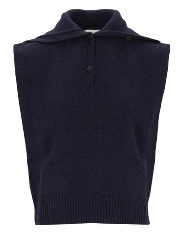 [해외직구][A94]GRIFONI G3AC0002GRD AC0033ACU 189G 여성 니트 스웨터 GRIFONI GRIFONI Sleeveless Polo Shirt