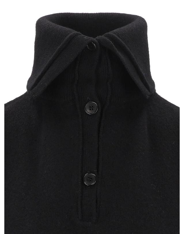 마우로 그리포니 [해외직구][A94]GRIFONI G3AC0002GRD AC0033A 99 여성 니트 스웨터 GRIFONI GRIFONI Sleeveless Polo Shirt 착용컷