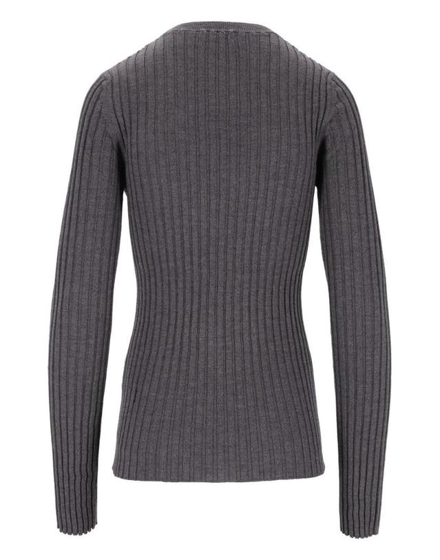 마우로 그리포니 [해외직구][A94]GRIFONI G3AC0015GRD AC0036ACU 98G 여성 니트 스웨터 GRIFONI GRIFONI Wide Neck Sweater 착용컷