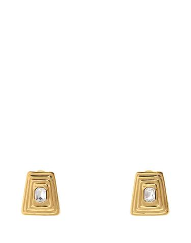 [해외직구][X45]알렉산드라리치 FABA3351J0024 0002 여성 귀걸이 피어싱 이어링 Gold metal earrings