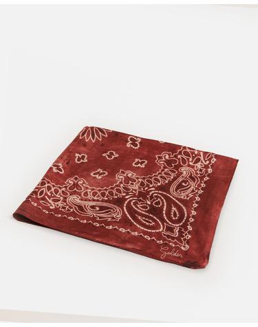 [해외직구][G95]골든구스 GUP01053P00066740385 여성 모자 스카프 주얼리 가방 GOLDEN FOULARD PAISLEY PRINT SILK