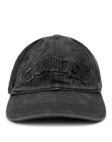 [해외직구][B47]GOLDEN GOOSE GUP02837P00273460188 여성 모자 캡 비니 ANTHRACITE COTTON BASEBALL CAP