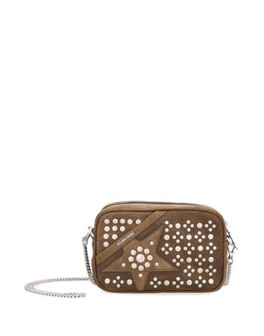 [해외직구][A94]GOLDEN GOOSE GWA00228A00089335674 여성 크로스백 숄더백 GOLDEN GOOSE GOLDEN GOOSE Mini Star Bag In Suede Leather