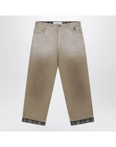 [해외직구][T56]골든구스 GMP02748P002656 Beige 남성 면바지 하의 팬츠