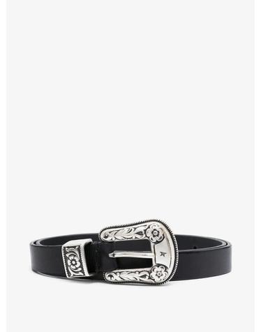 [해외직구][N85]골든구스 GWA00402 여성 벨트 허리띠 서스펜더 golden goose Hip lace leather belt