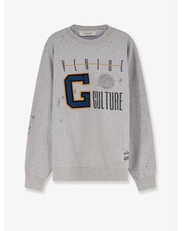 [해외직구][N85]골든구스 GUP02175 남성 맨투맨 후드 스웨트셔츠 golden goose Cotton sweatshirt with print on the front