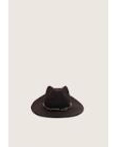 [해외직구][G95]골든구스 GUP02719P00272655381 여성 모자 스카프 주얼리 가방 FELT FEDORA HAT WITH LEATHER STRAP
