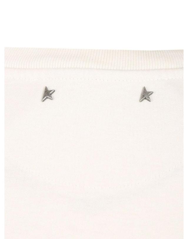 골든구스 [해외직구][A94]골든구스 GMP01220P00261911560 남성 티셔츠 민소매 상의 GOLDEN GOOSE GOLDEN GOOSE Journey T Shirt 착용컷