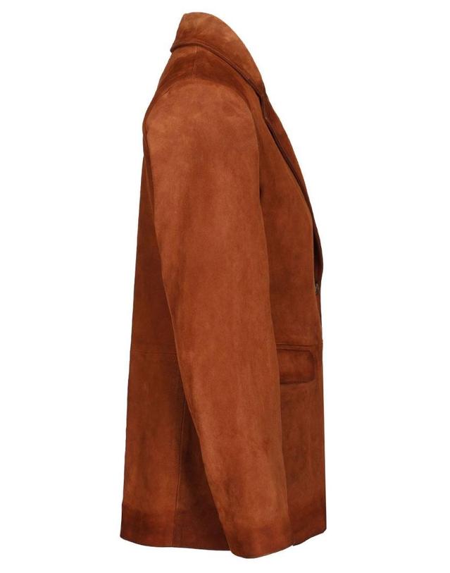 골든구스 [해외직구][A94]골든구스 GWP02785P00265855816 여성 가죽자켓 바이커자켓 GOLDEN GOOSE GOLDEN GOOSE Suede Blazer 착용컷