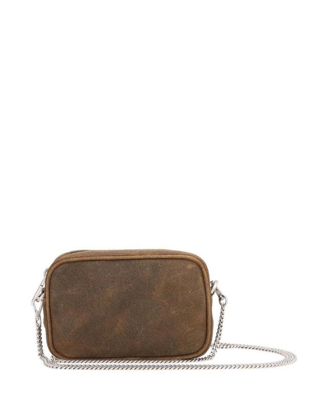 골든구스 [해외직구][A94]GOLDEN GOOSE GWA00228A00089335674 여성 크로스백 숄더백 GOLDEN GOOSE GOLDEN GOOSE Mini Star Bag In Suede Leather 착용컷