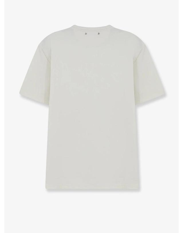 골든구스 [해외직구][N85]골든구스 GMP01220 남성 티셔츠 민소매 긴소매 탑 golden goose Regular cotton t shirt 착용컷