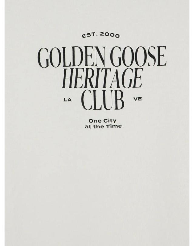 골든구스 [해외직구][N85]골든구스 GMP01220 남성 티셔츠 민소매 긴소매 탑 golden goose Regular cotton t shirt 착용컷