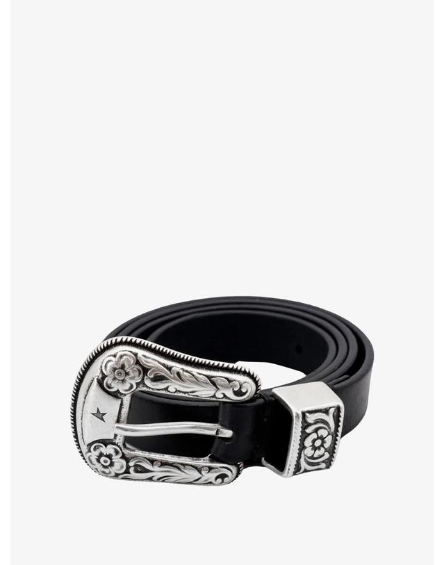 골든구스 [해외직구][N85]골든구스 GWA00402 여성 벨트 허리띠 서스펜더 golden goose Hip lace leather belt 착용컷