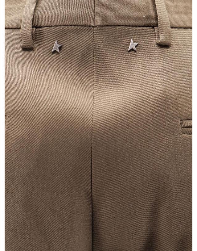 골든구스 [해외직구][N85]골든구스 GMP01057 남성 숏팬츠 버뮤다팬츠 반바지 golden goose Virgin wool shorts 착용컷