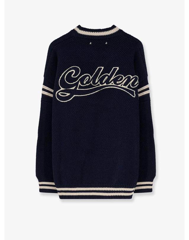 골든구스 [해외직구][N85]골든구스 GMP02863 남성 니트 스웨터 가디건 golden goose Journey cotton knit sweater 착용컷