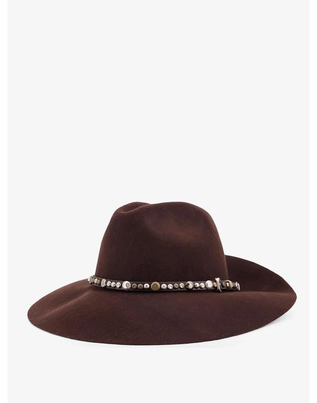 골든구스 [해외직구][N85]골든구스 GUP01079 여성 모자 비니 버킷햇 캡 golden goose Golden Fedora Hat 착용컷