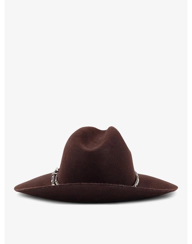 골든구스 [해외직구][N85]골든구스 GUP01079 여성 모자 비니 버킷햇 캡 golden goose Golden Fedora Hat 착용컷