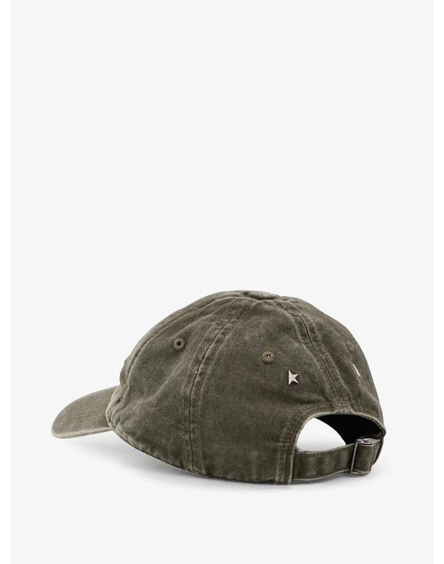 골든구스 [해외직구][N85]골든구스 GUP02837 남성 모자 비니 버킷햇 캡 golden goose Decostructed washed cotton baseball cap 착용컷