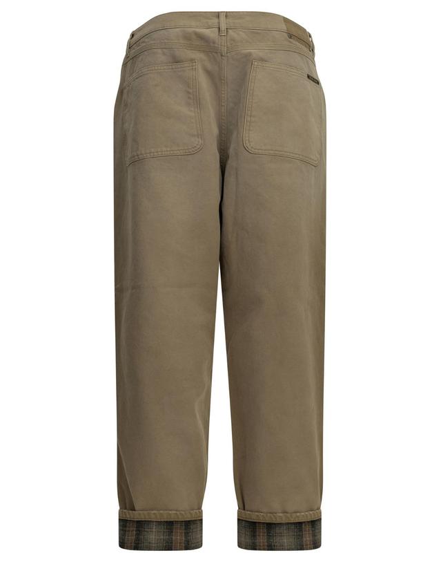 골든구스 [해외직구][V90]골든구스 GMP02748P00265655559 남성 바지 팬츠 하의 Painter Work Pants 착용컷