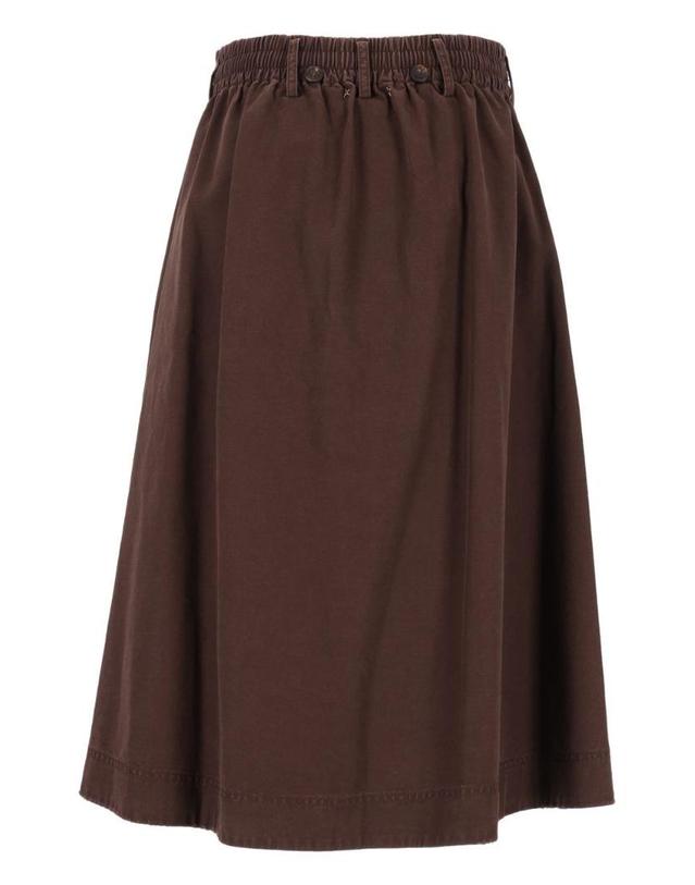 골든구스 [해외직구][A94]GOLDEN GOOSE GWP02778P00260055265 여성 스커트 치마 GOLDEN GOOSE GOLDEN GOOSE Midi Skirt 착용컷