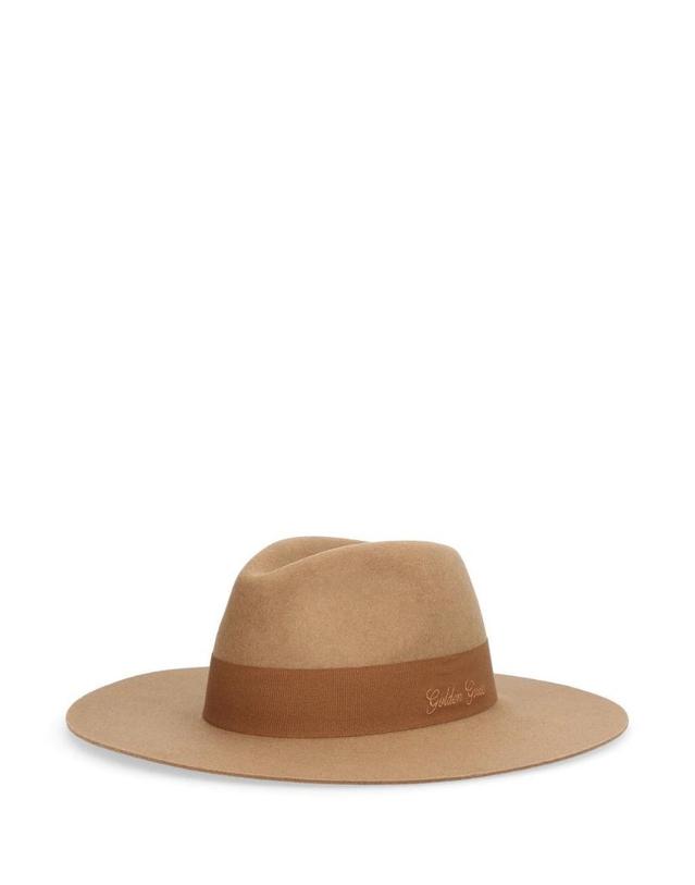 골든구스 [해외직구][A94]GOLDEN GOOSE GUP02719P00273016104 여성 모자 버킷햇 캡 GOLDEN GOOSE GOLDEN GOOSE Fedora Hat 착용컷